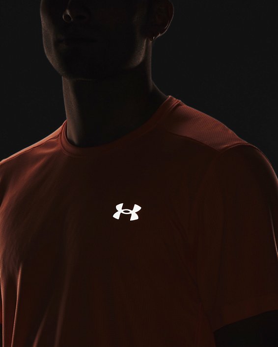 เสื้อกล้าม UA Speed Stride 2.0 สำหรับผู้ชาย in Orange image number 3